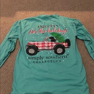 Simply Southern Christmas long sleeve t shirt